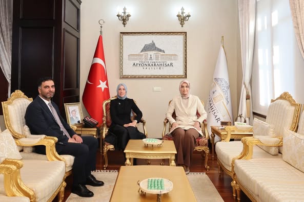 Afyonkarahisar Valisi Yiğitbaşı, Bakan Yardımcısı Koçoğlu'nu Makamında Ağırladı