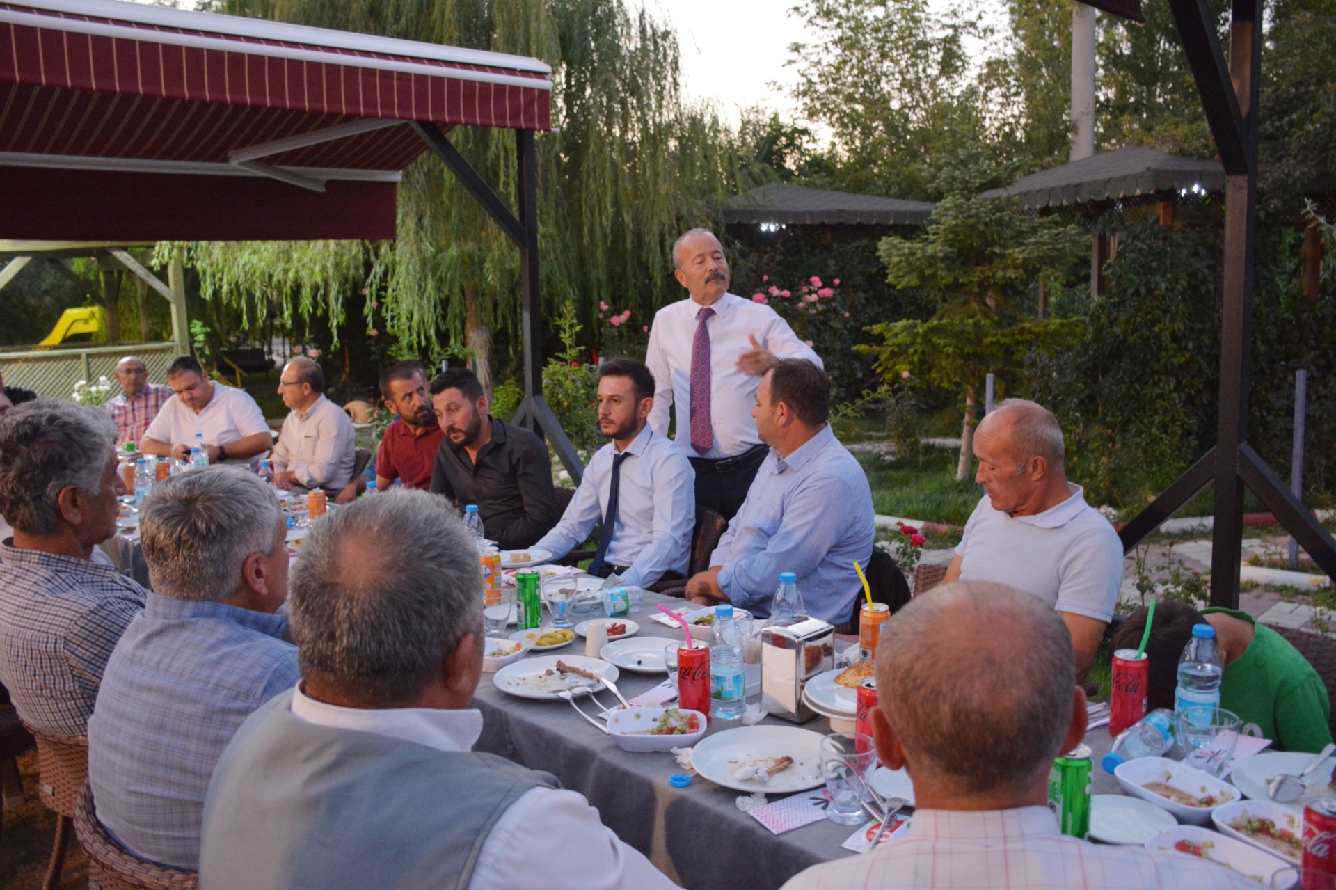 TAYTAK KÖY MUHTARLARI İLE BULUŞTU