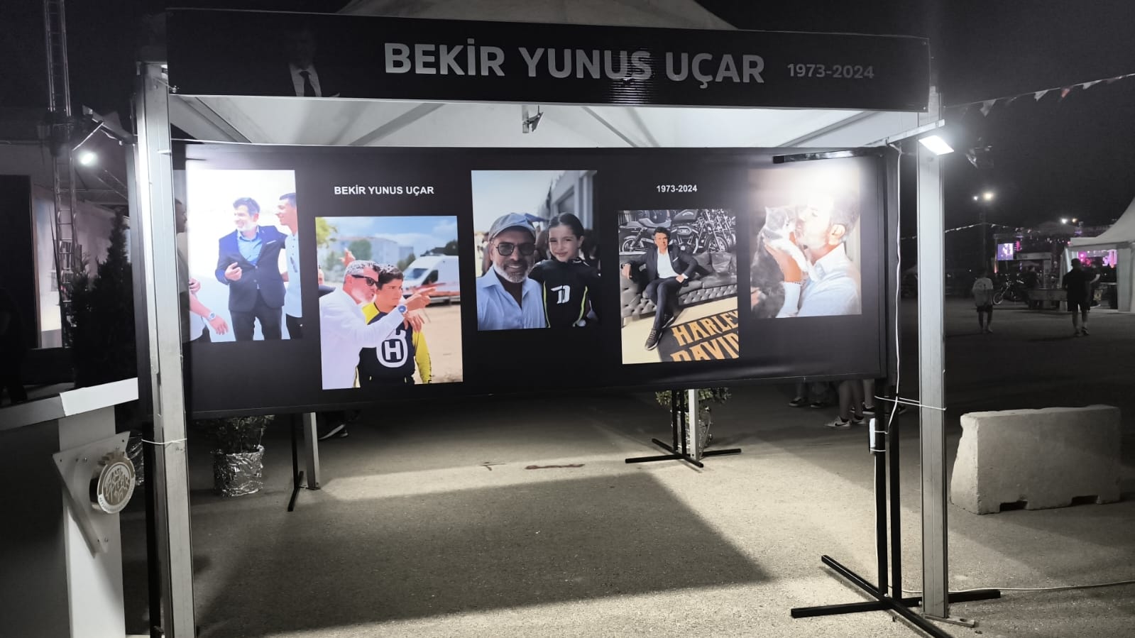 Bekir Yunus Uçar için anma standı kuruldu