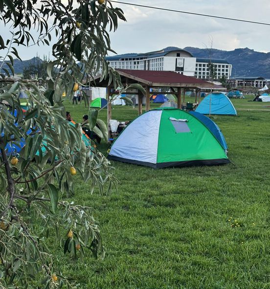  Kamp ve Karavan Tutkunları Yerini Aldı