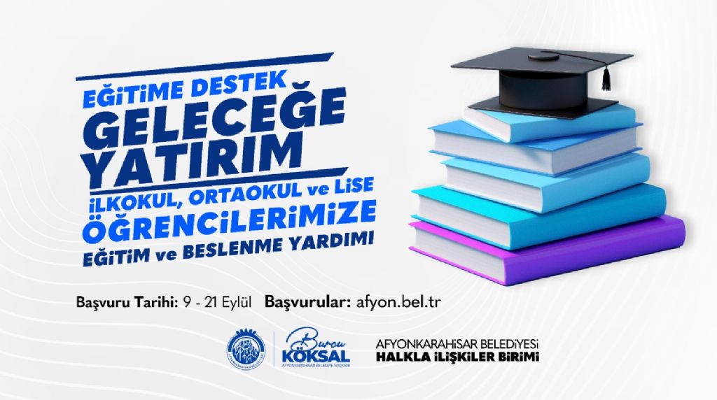 EĞİTİME DESTEK, GELECEĞE YATIRIM