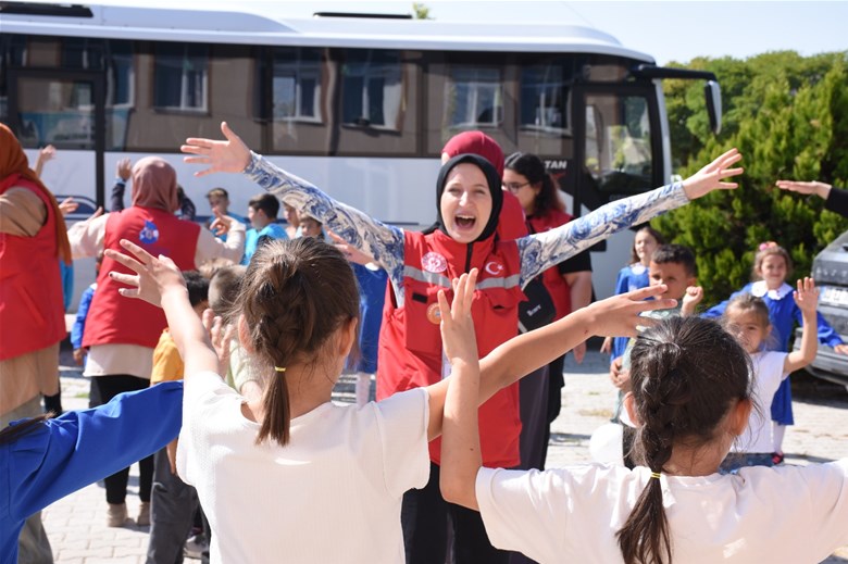 Damla ekibi ilimizde gönüllülük ruhunu yükseltti