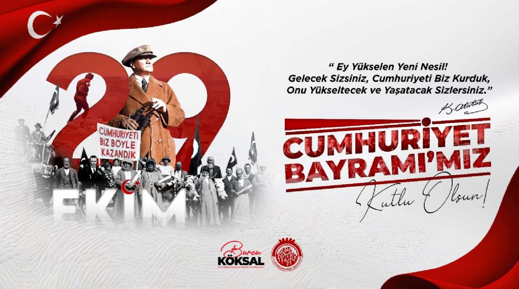 CUMHURİYET BAYRAMIMIZ KUTLU OLSUN