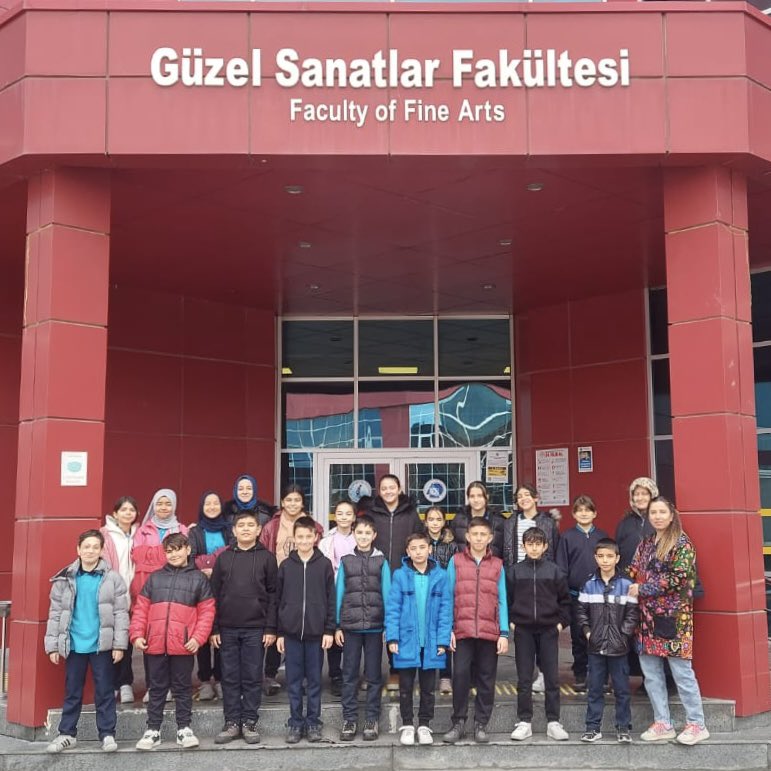 AKÜ Güzel Sanatlar Fakültesine Ziyaret