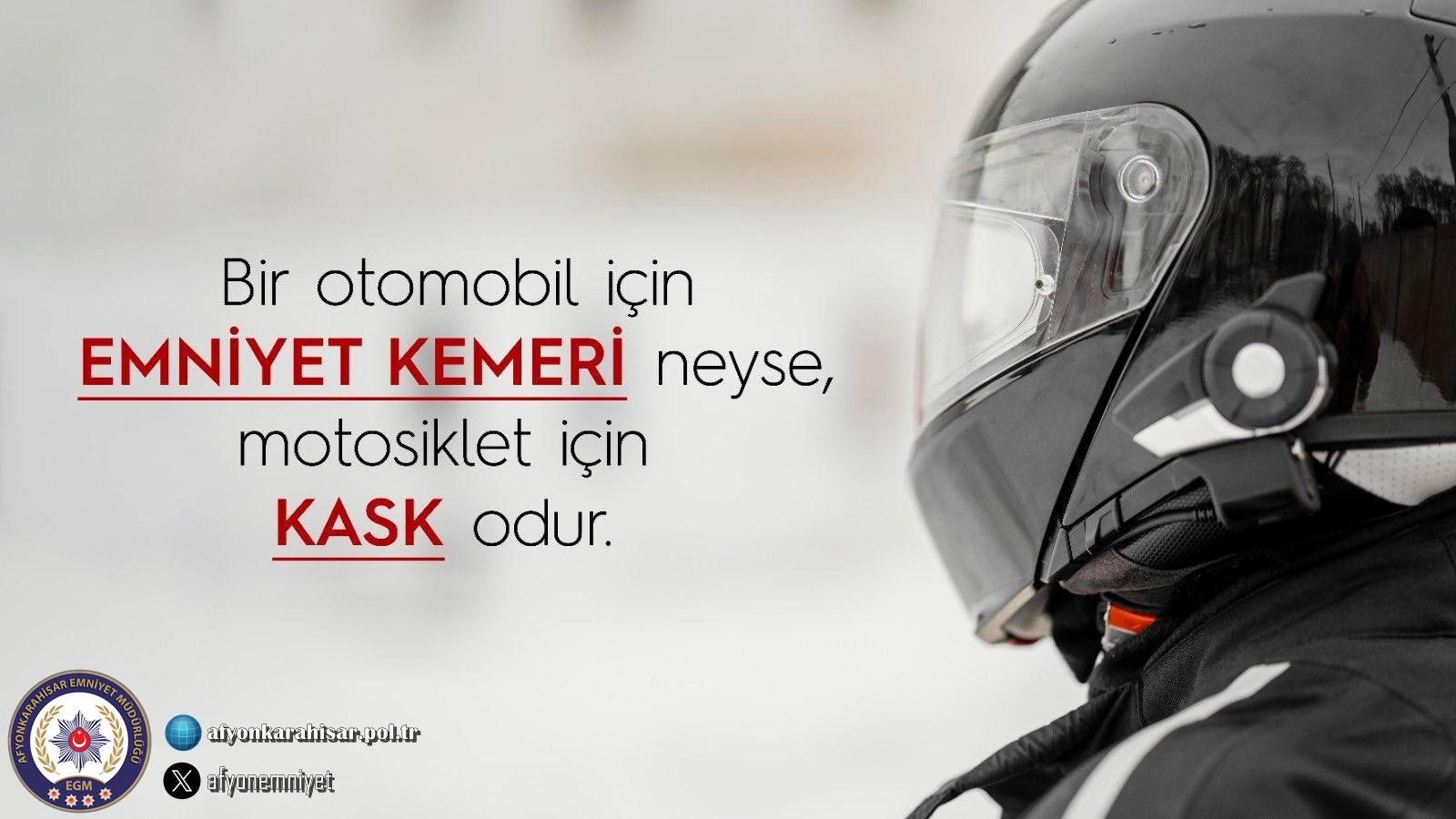 Kask Kullanımı Hayat Kurtarır