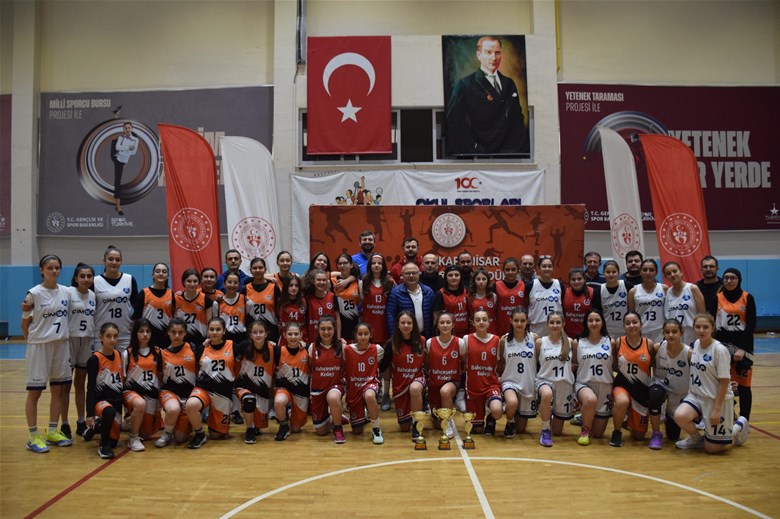 U16 Kızlar Kulüp Basketbol Müsabakaları sona erdi