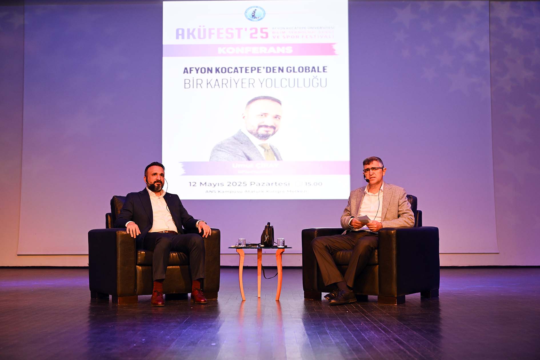 “Afyon Kocatepe’den Globale Bir Kariyer Yolculuğu” Konferansı Düzenlendi