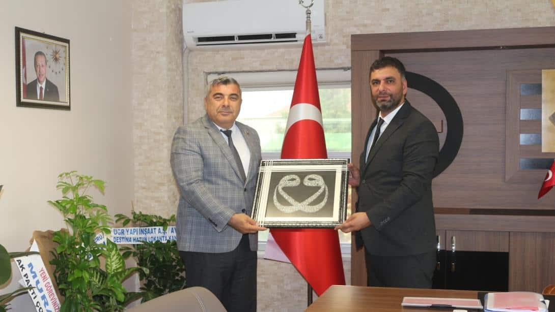 Sünnetci, Afyonkarahisar Gençlik ve Spor İl Müdürü Nedim Aslan'ı Ziyaret Etti