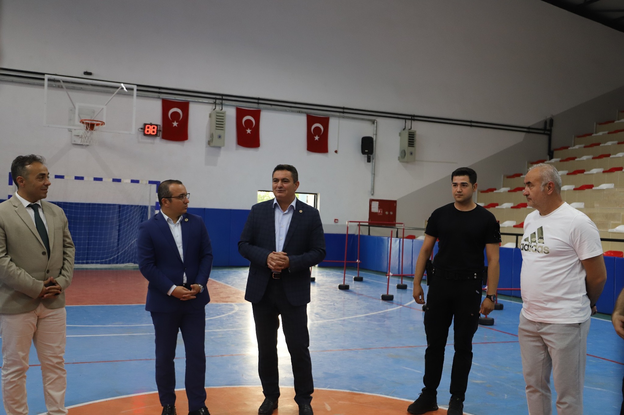 Çobanlar Protokolü'nden Spor Kursuna Ziyaret