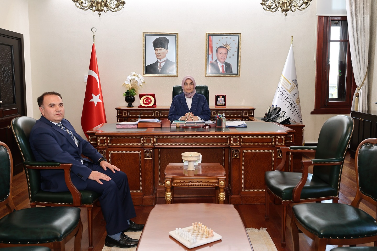 Kaymakam Duru'dan Veda Ziyareti