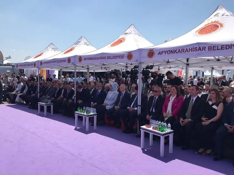 Afyonkarahisar Blok Mermer Fuarı Açıldı