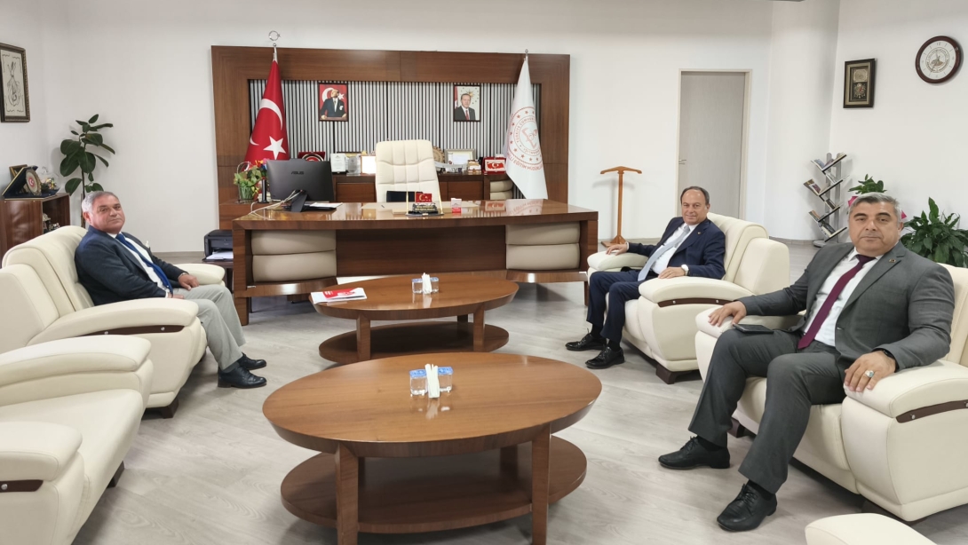 Serteser ve Diker'den Müdür Sünnetci'ye Ziyaret