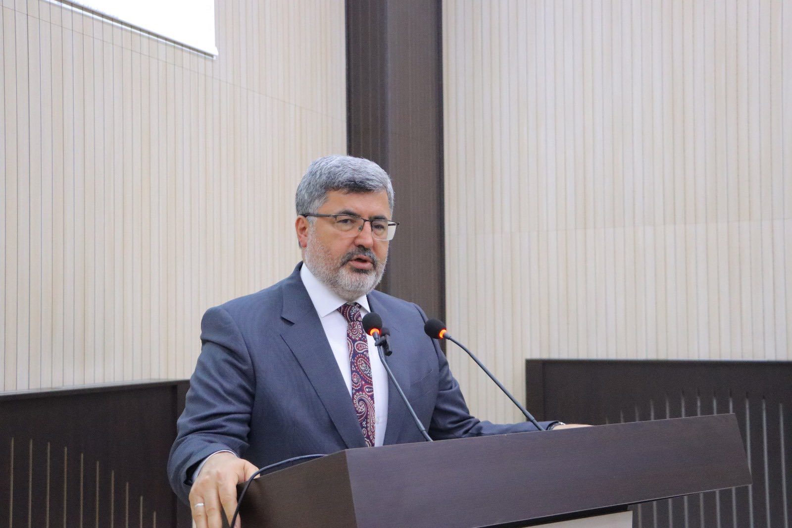Özkaya, İGM'de Konuştu