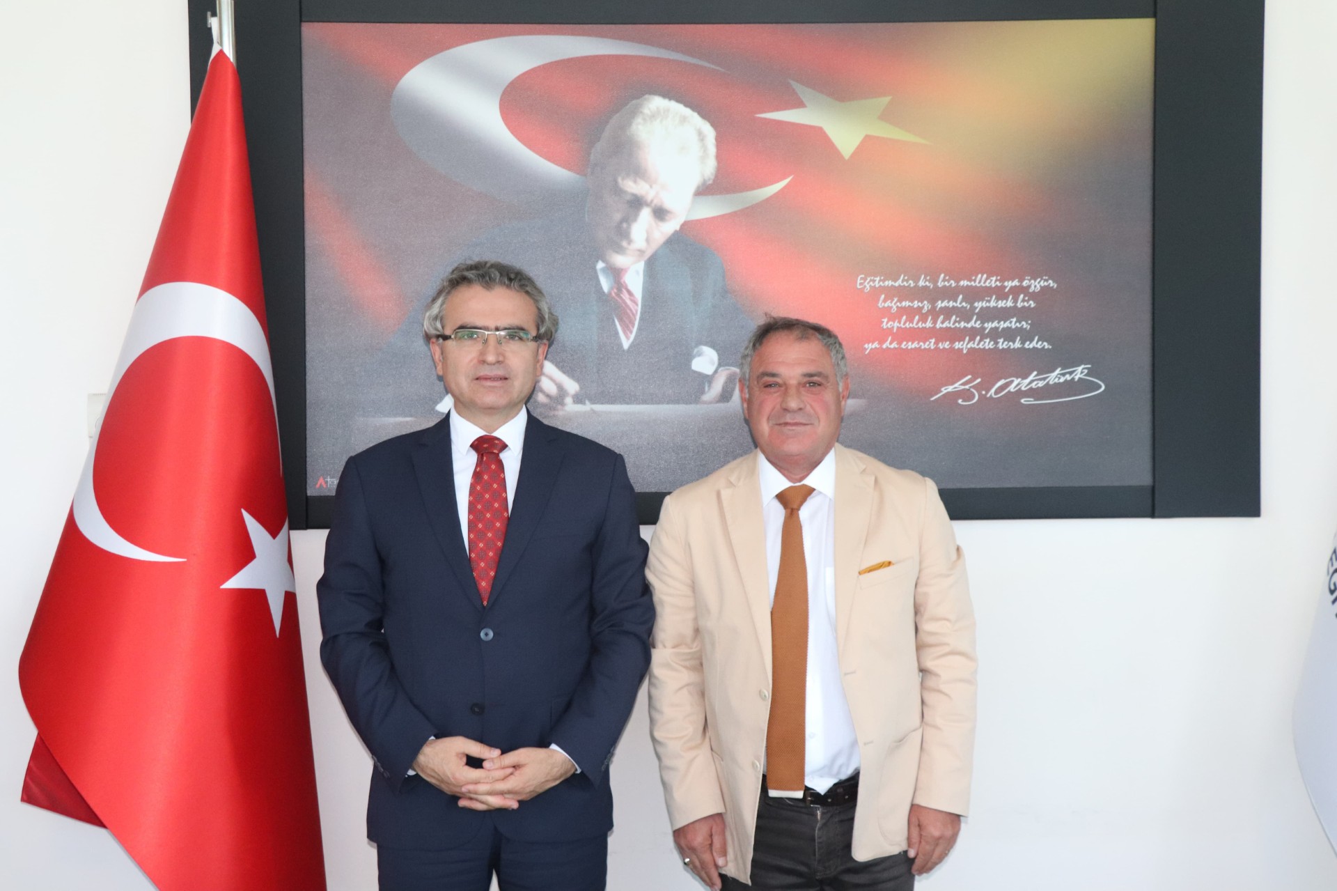 AFYON EĞİTİM VAKFINA VEDA ZİYARETLERİ