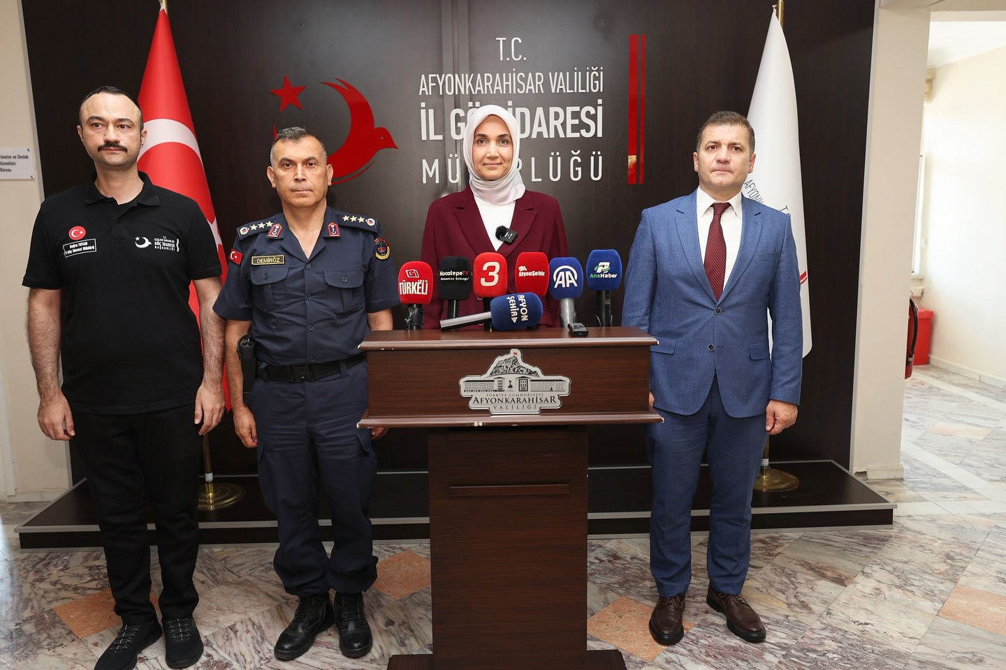 Aylık Asayiş Toplantısı, İl Göç İdaresi Müdürlüğü’nde gerçekleştirildi