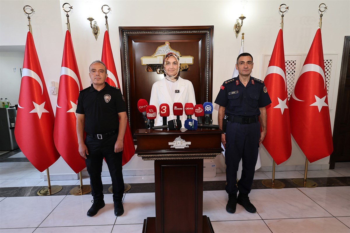 Vali Yiğitbaşı Aylık Basın Toplantısında Asayiş Verilerini Basınla Paylaştı