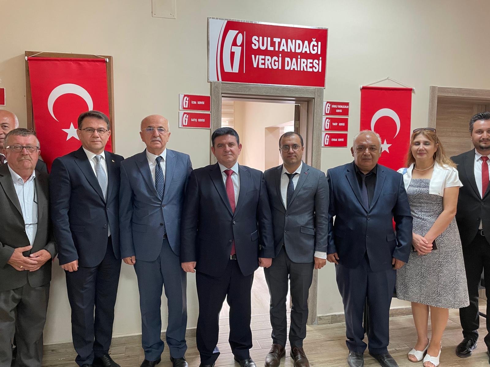 Sultandağı'nda Vergi Dairesi Açıldı