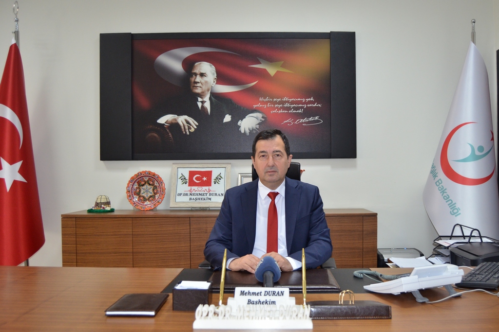 Duran’a İl Sağlık Müdürlüğü’nde Yeni Görev