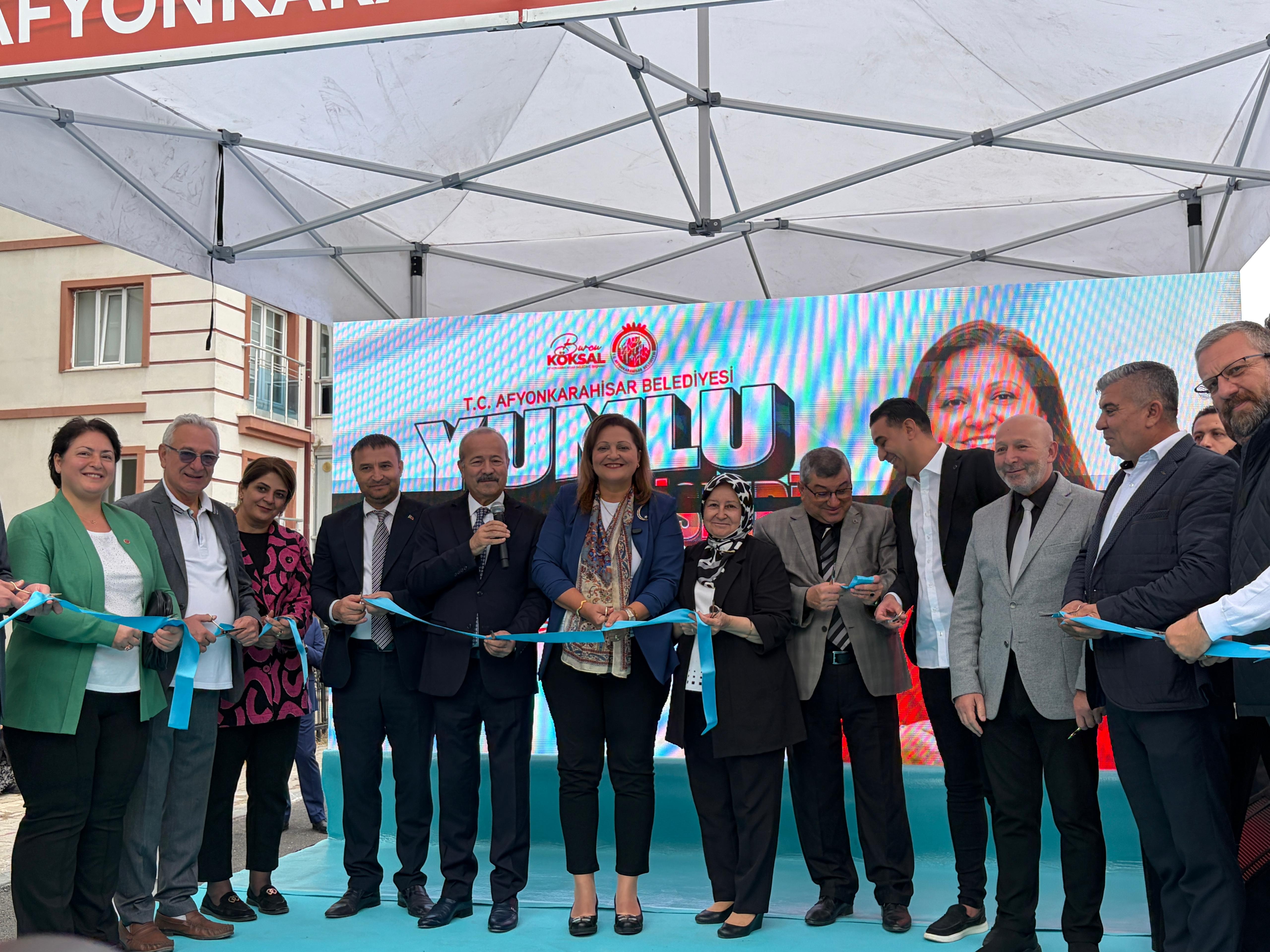 Yumlu Sosyal Tesisleri Açıldı