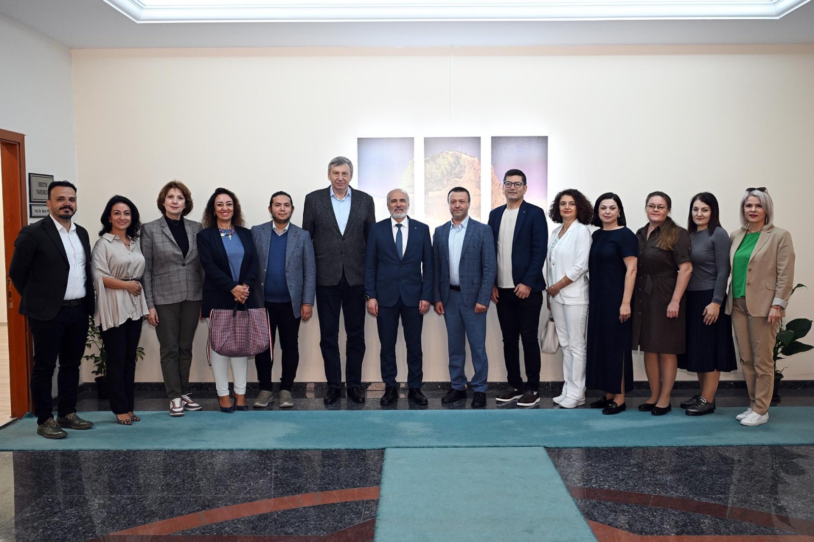 Moldova Ion Creangă Devlet Pedagoji Üniversitesinden AKÜ’ye Ziyaret