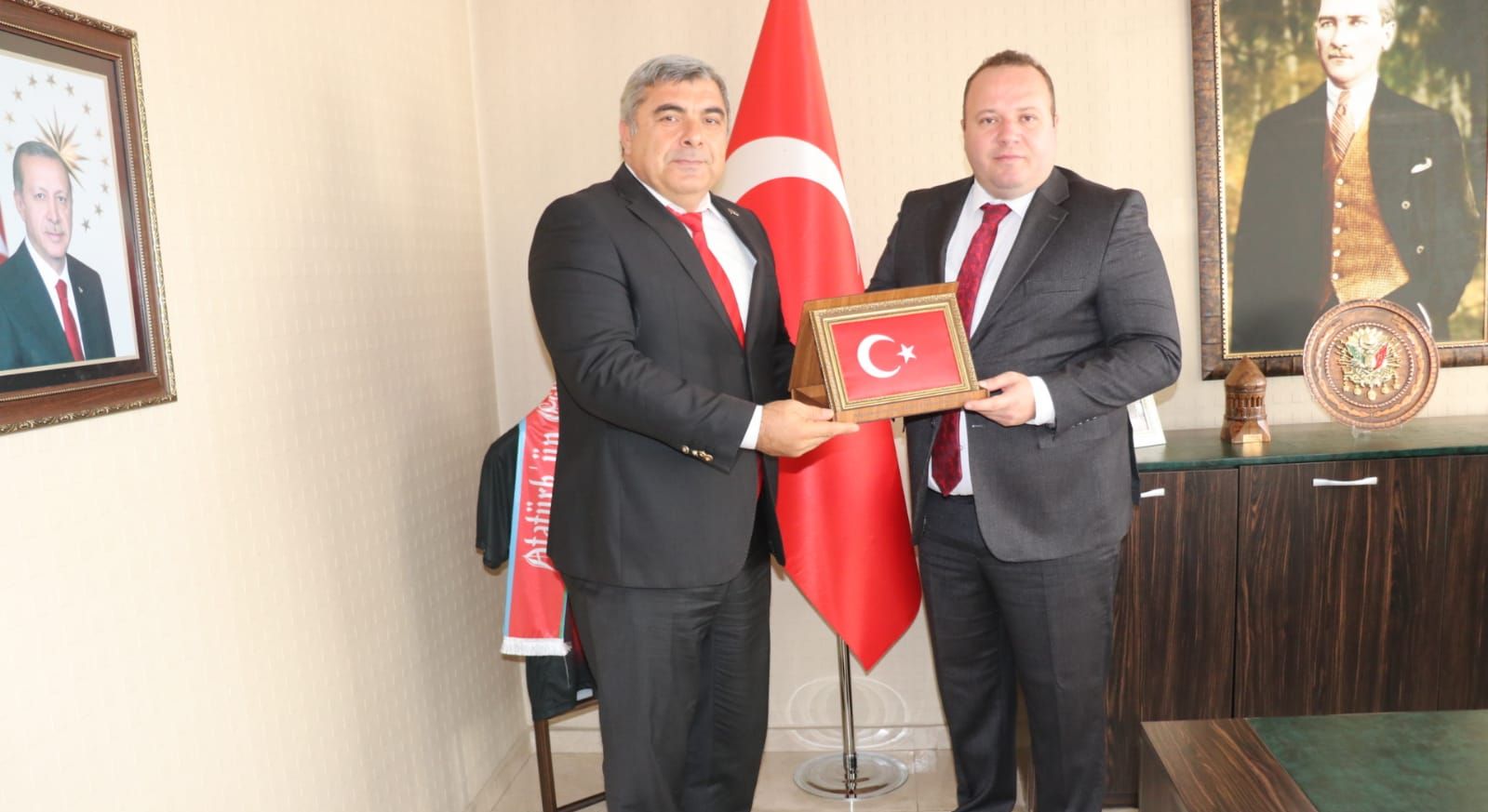 Sünnetci'den Kaymakam Eser'e Ziyaret