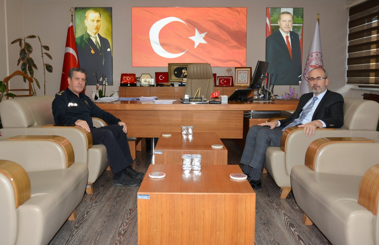 Taşdelen, Öztürk'ü Ziyaret Etti