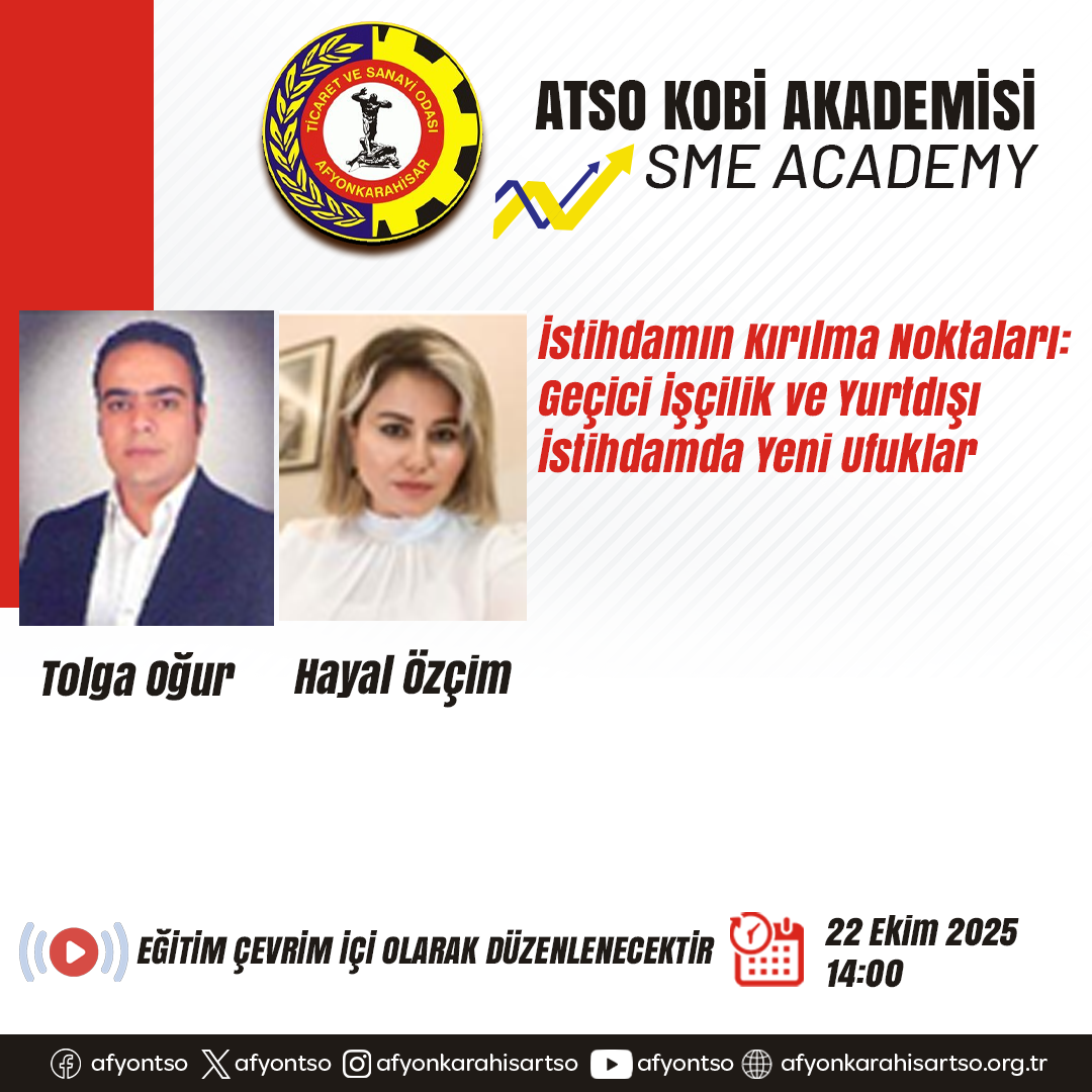 GEÇİCİ İŞÇİLİK VE YURTDIŞI İSTİHDAMDA YENİ UFUKLAR” EĞİTİMİ