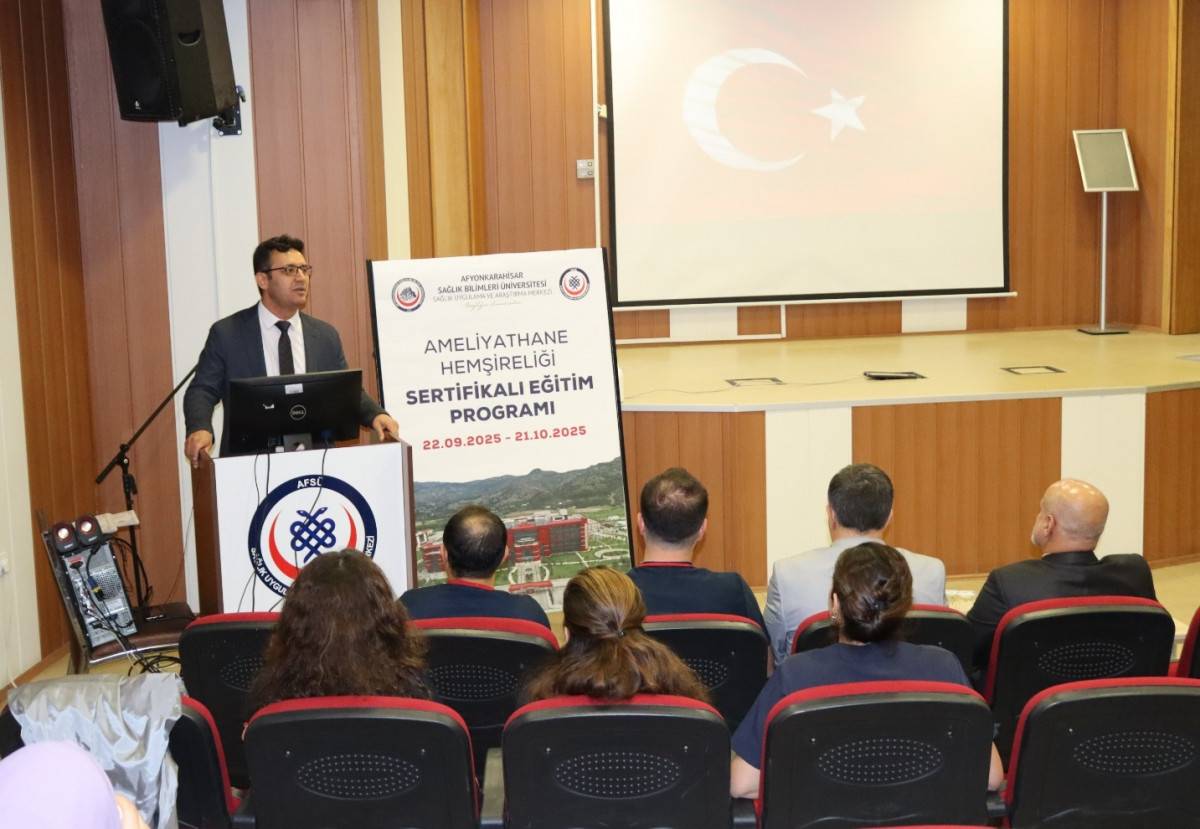 Ameliyathane Hemşireliği Sertifikalı Eğitim Programı Tamamlandı