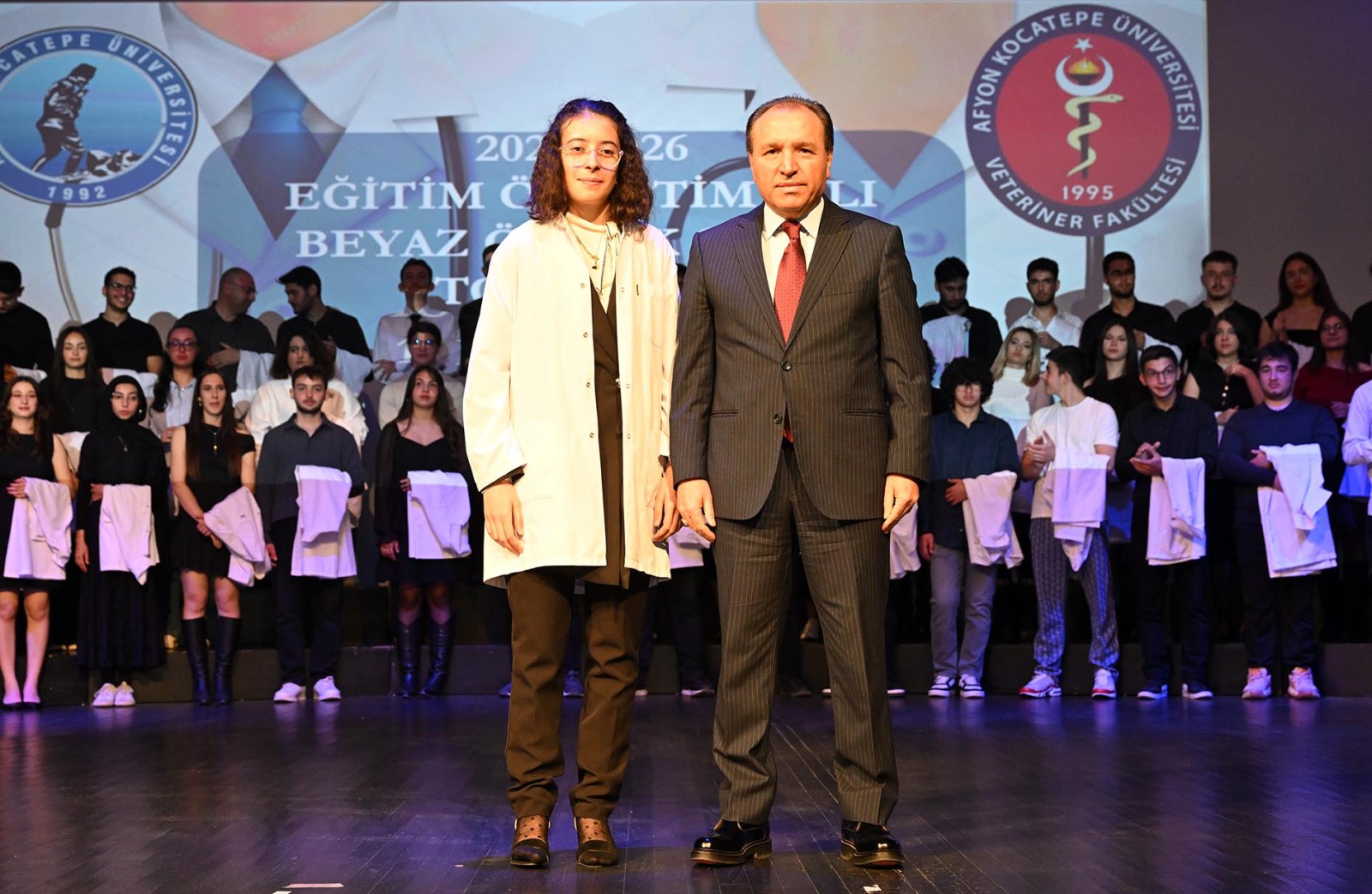 Veteriner Hekim Adayları Beyaz Önlük Giydi