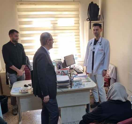 Dr. Öztürk, Bolvadin'de Hastaneyi Ziyaret Etti
