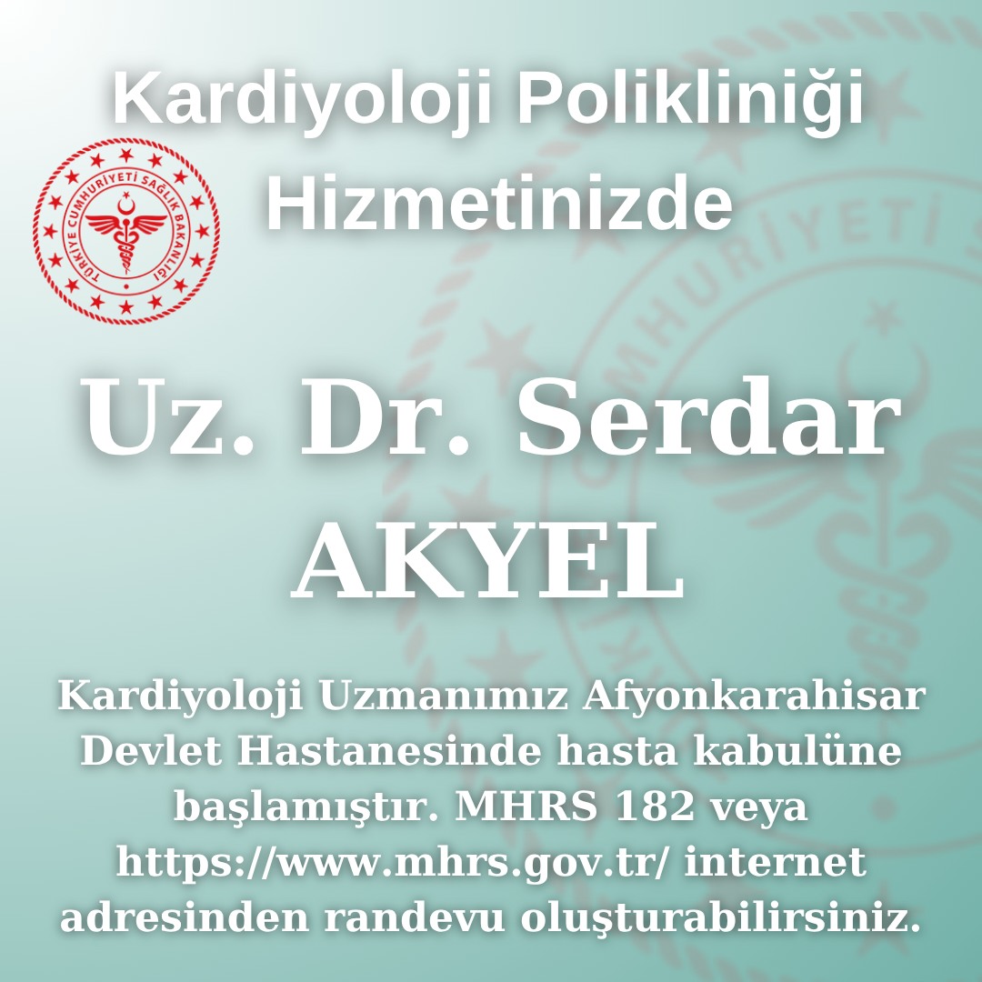 Dr. Akyel, Hasta Kabulüne Başladı