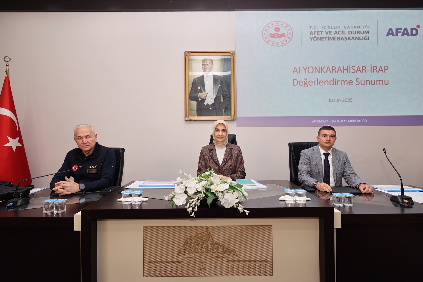 İl Afet Risk Azaltma Planı (İRAP) İzleme ve Değerlendirme Toplantısı gerçekleştirildi