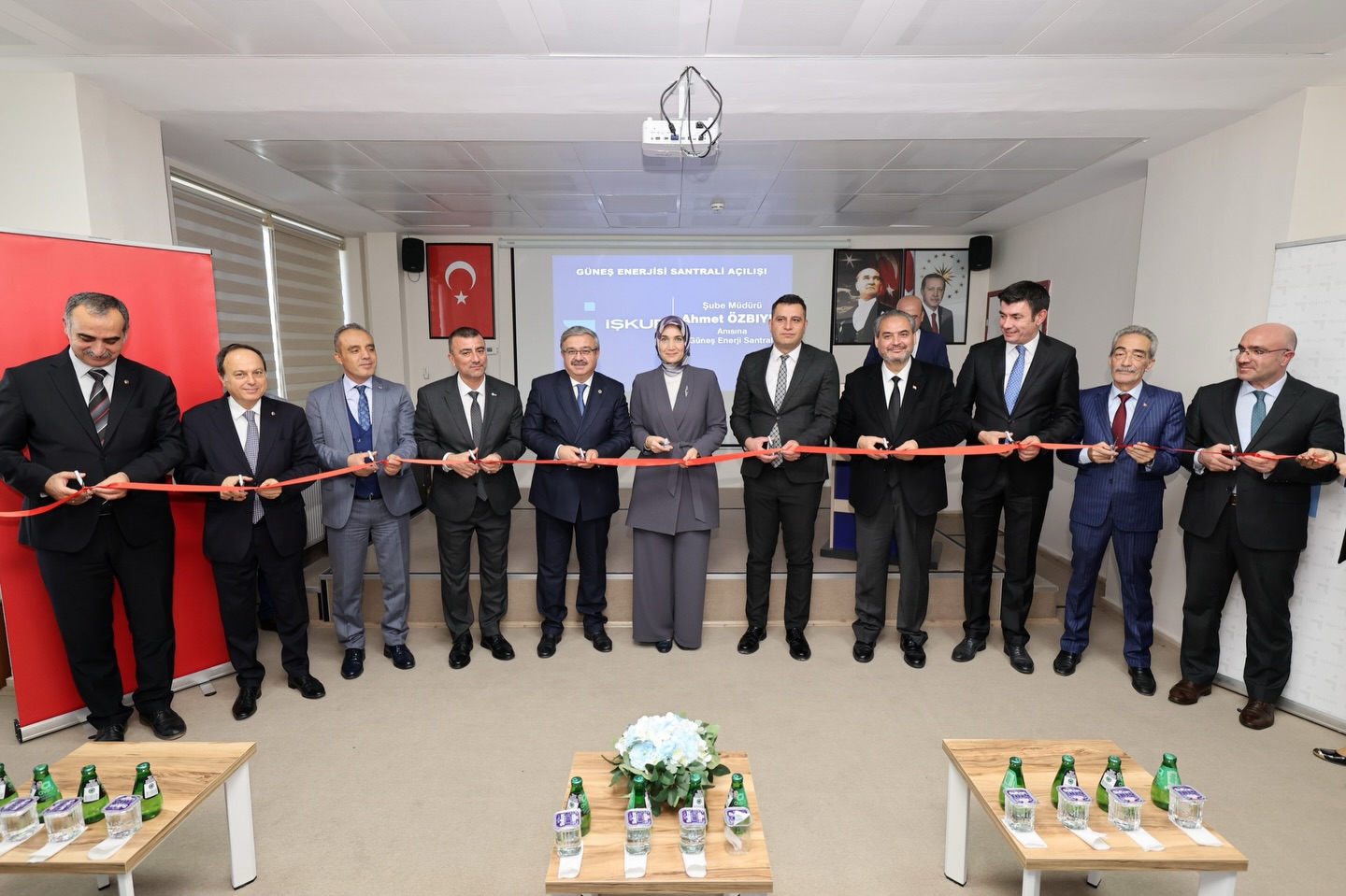 Ahmet Özbıyık Güneş Enerji Tesisi açılıdı