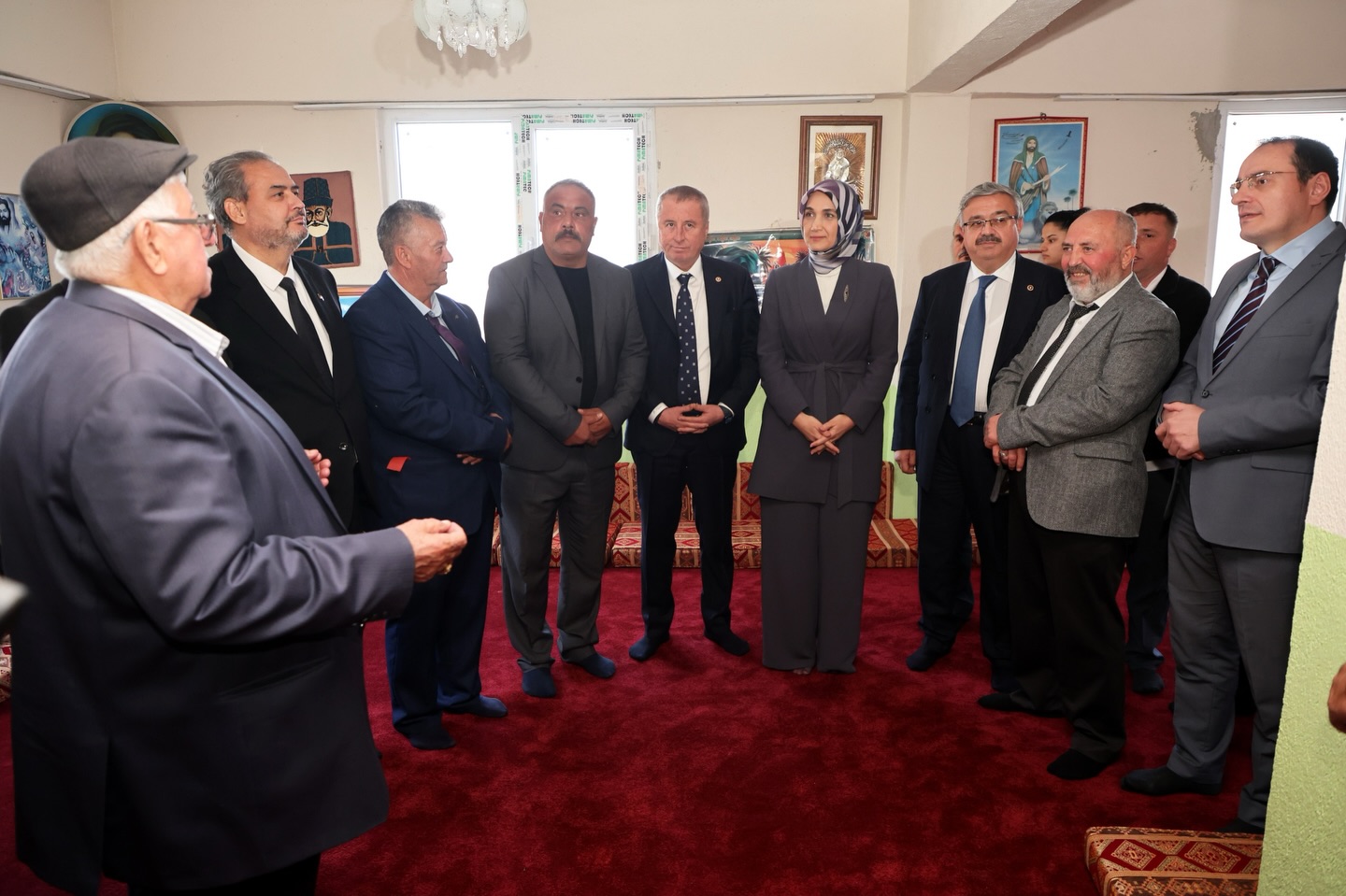 Vali Yiğitbaşı, Yeşilyurt Köyü Cem Evi’nin açılışına katıldı