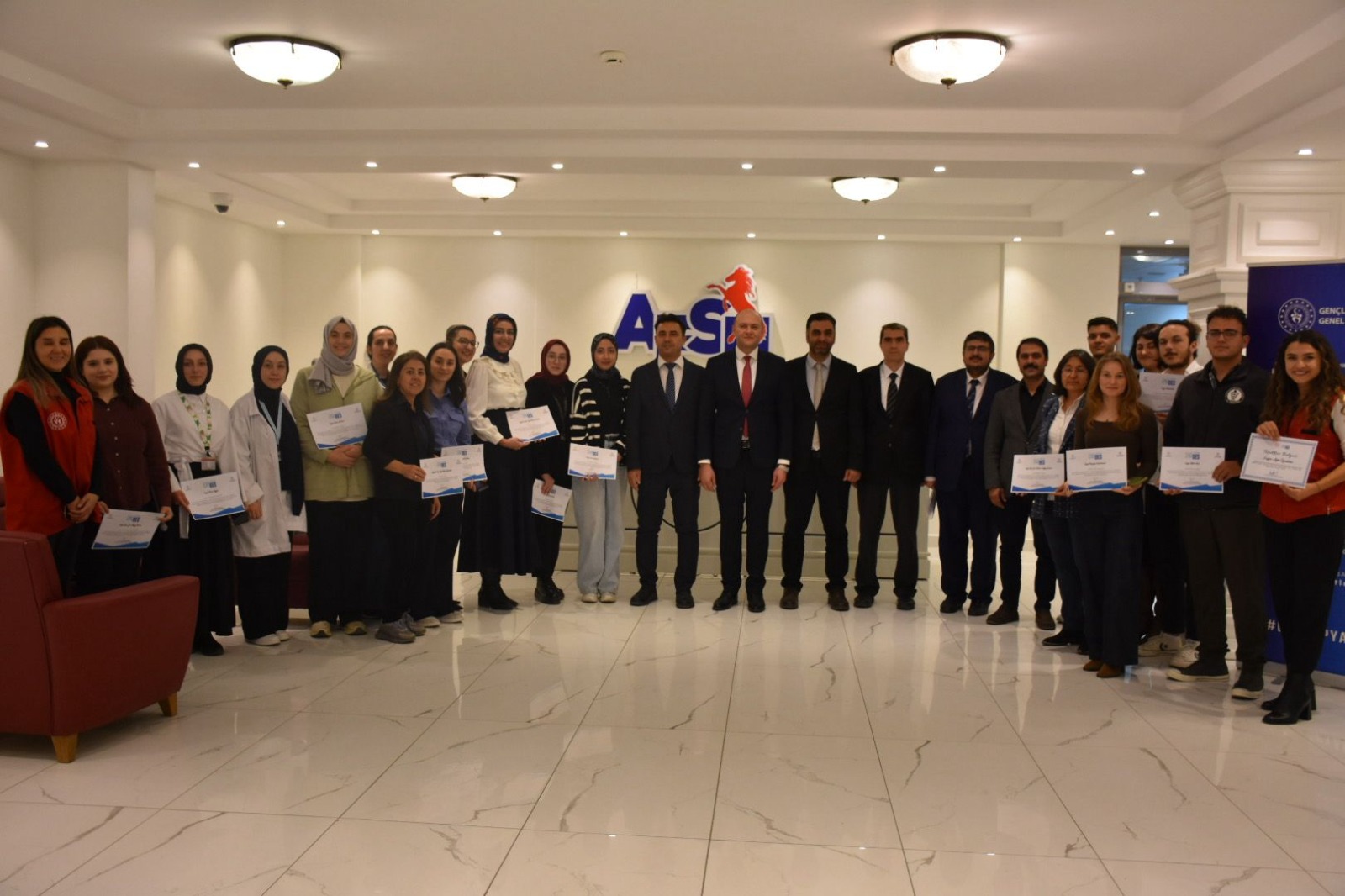 ÜNİDES Programı Sertifika Töreni Afyonkarahisar’da Gerçekleştirildi