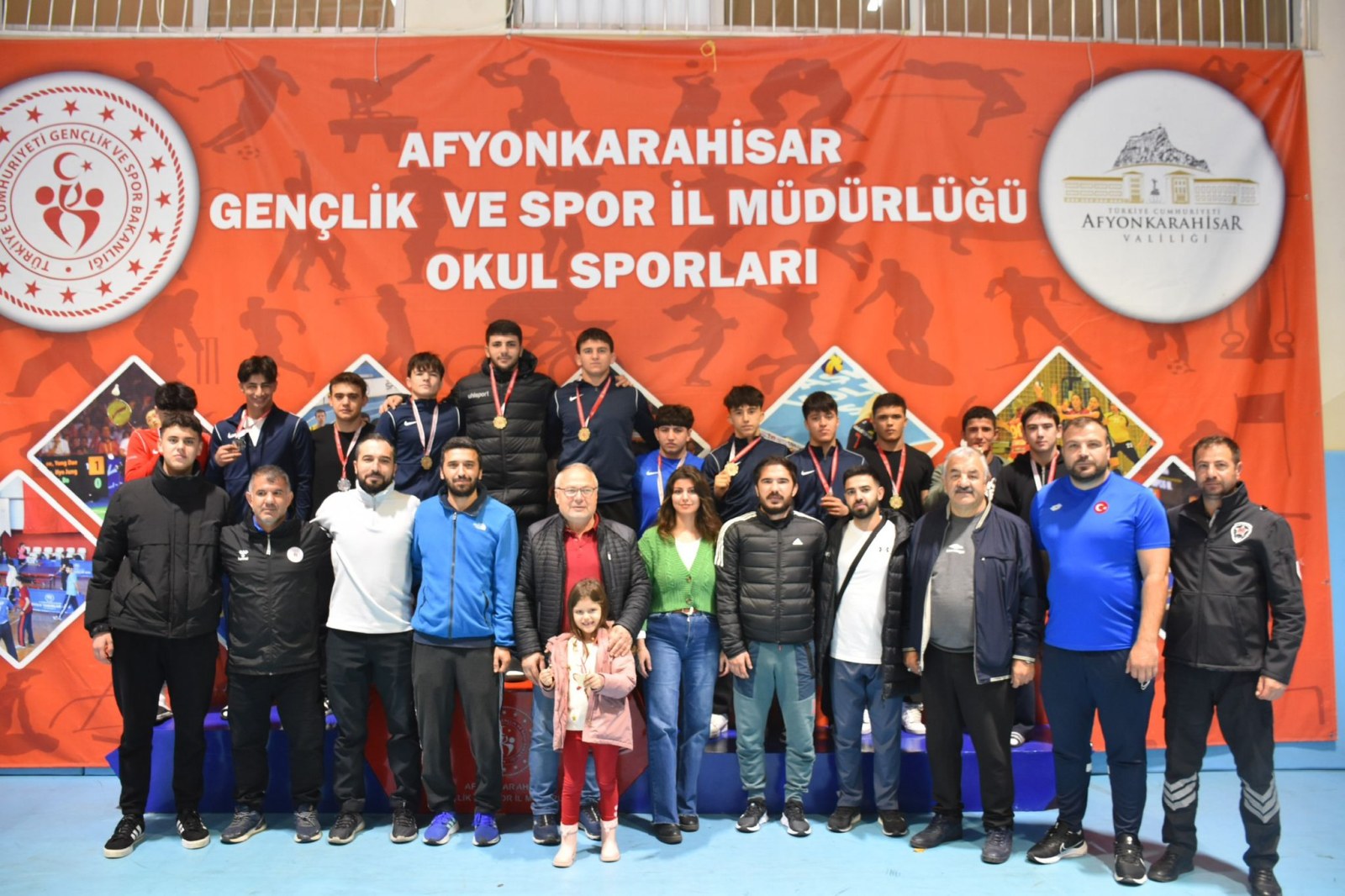 Okul Sporları Genç Erkekler A Grekoromen ve Serbest Güreş İl Birinciliği Heyecanı Afyonkarahisar’da Sona Erdi