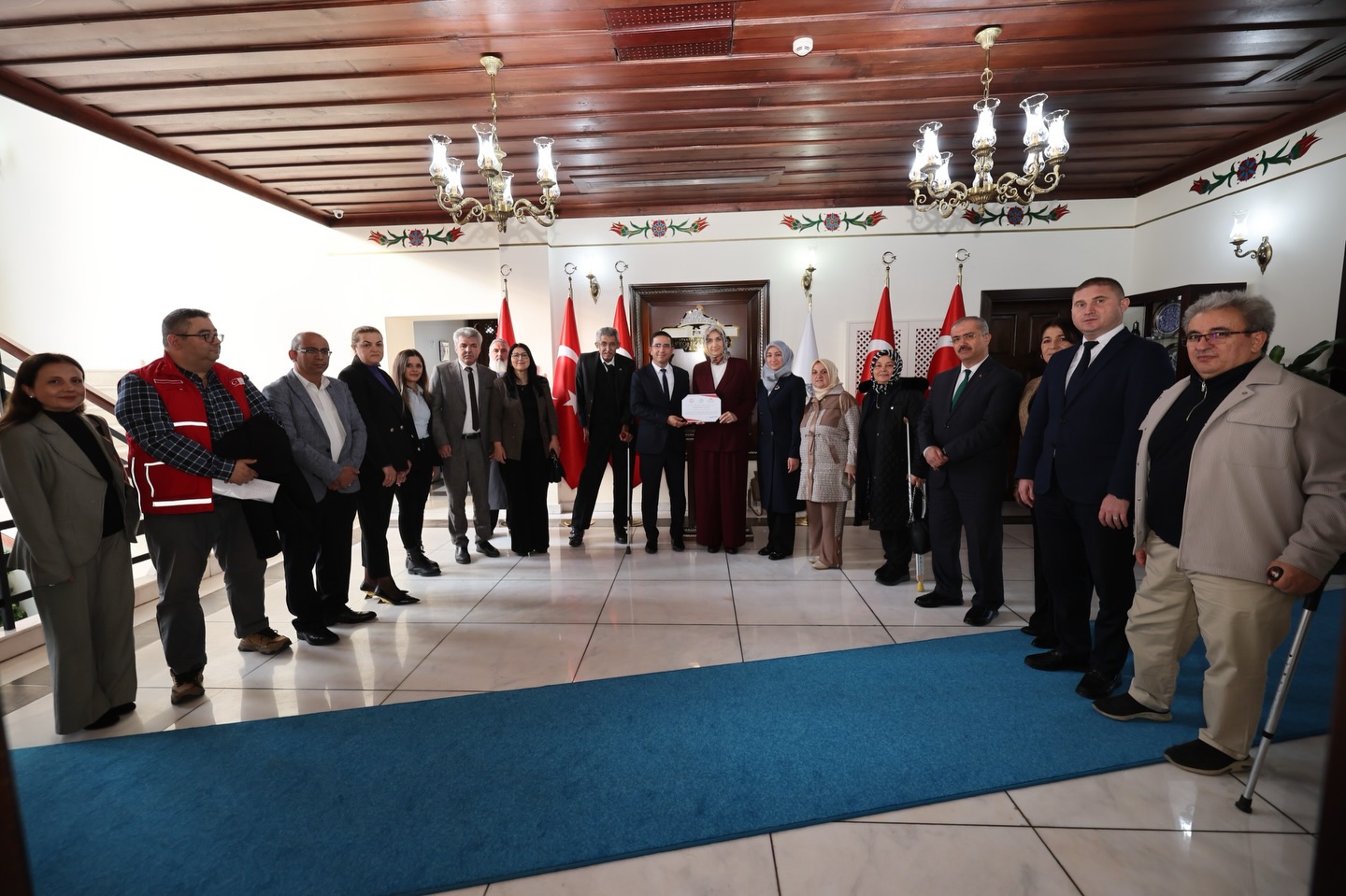 Valilikte Engelli STK'ları ile Değerlendirme Toplantısı