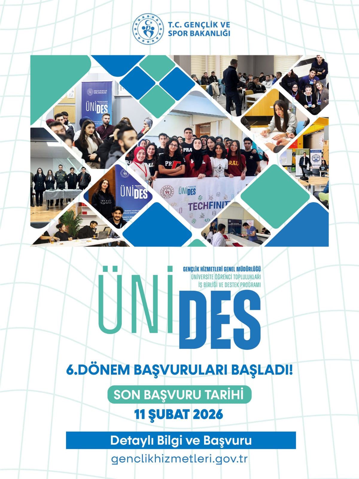 ÜNİDES’te 6. Dönem Başvuruları Başladı
