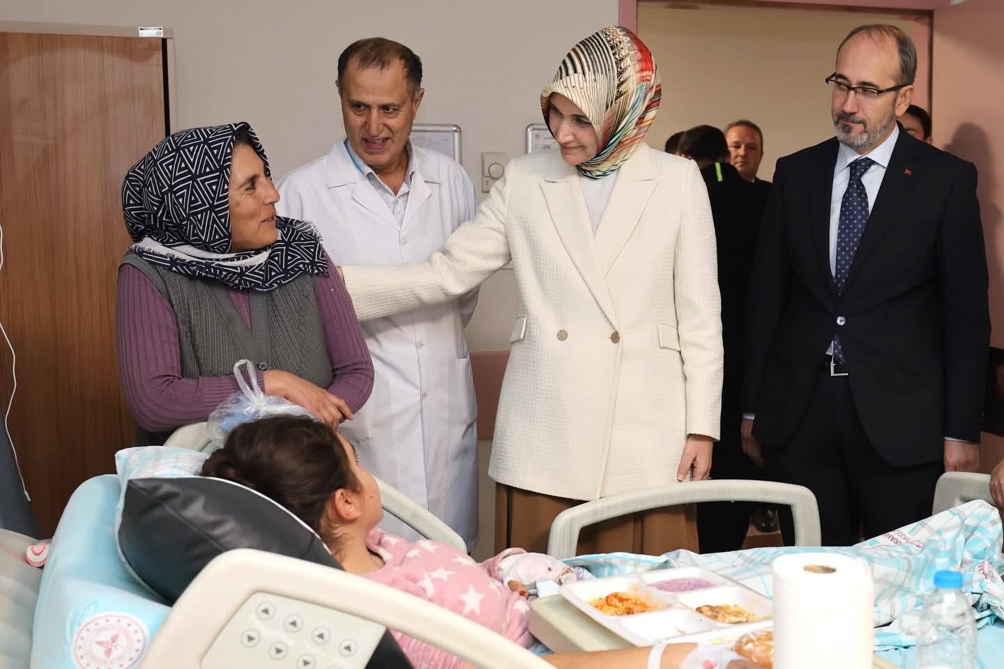 Vali Yiğitbaşı, Yaralıları Ziyaret Etti