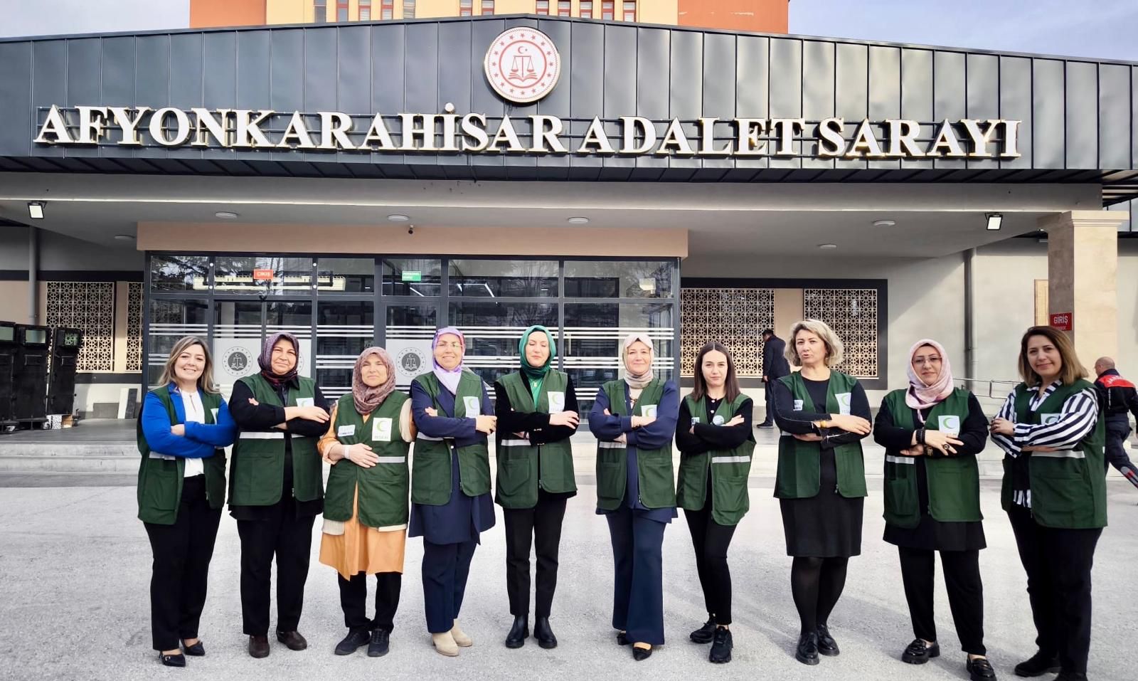 Afyonkarahisar Adliyesi’ne Çocuk Bekleme ve Oyun Odası Kütüphanesi Kuruldu