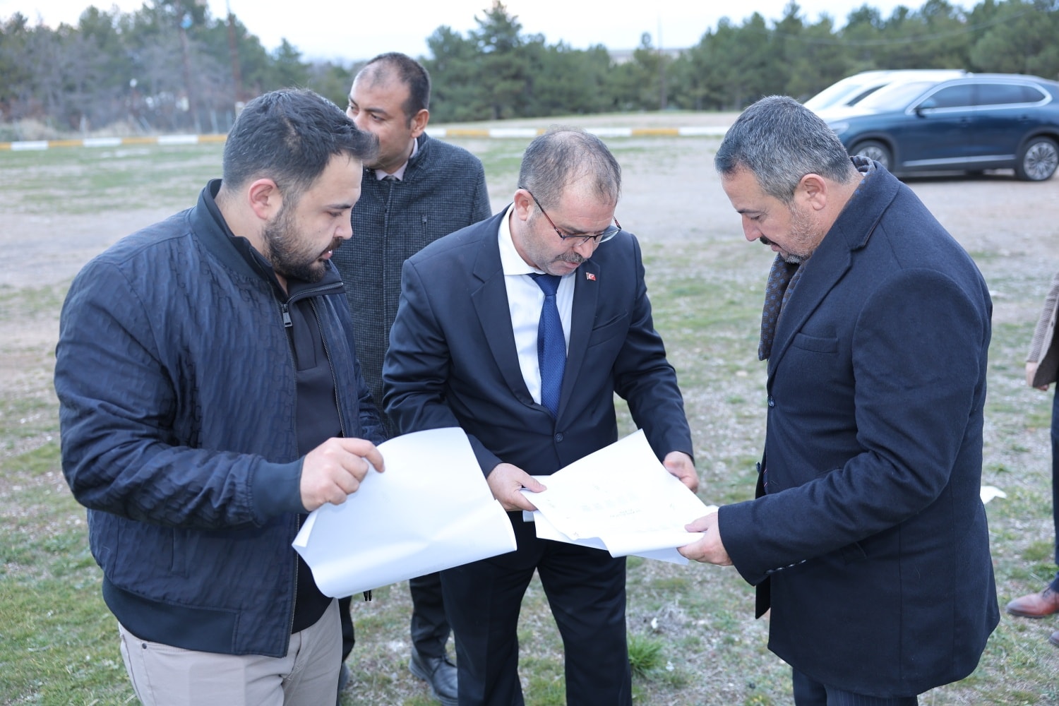 Hüdai Kaplıcaları’nda Yeni Yapılacak Bungalov Evler Projesi Yerinde İncelendi