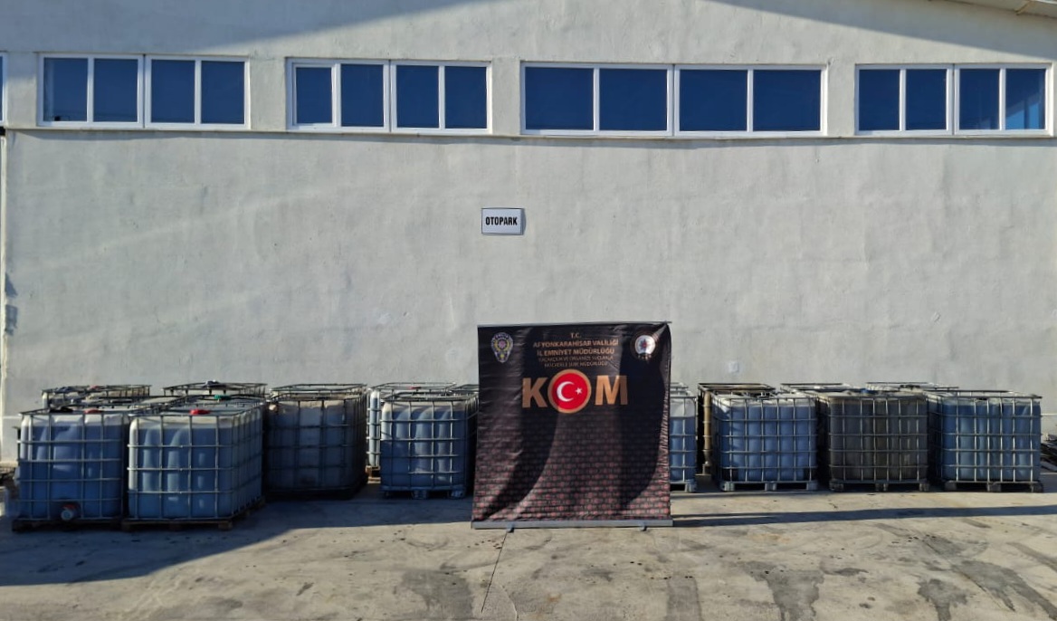 20 Ton Kaçak Akaryakıt ele geçirildi