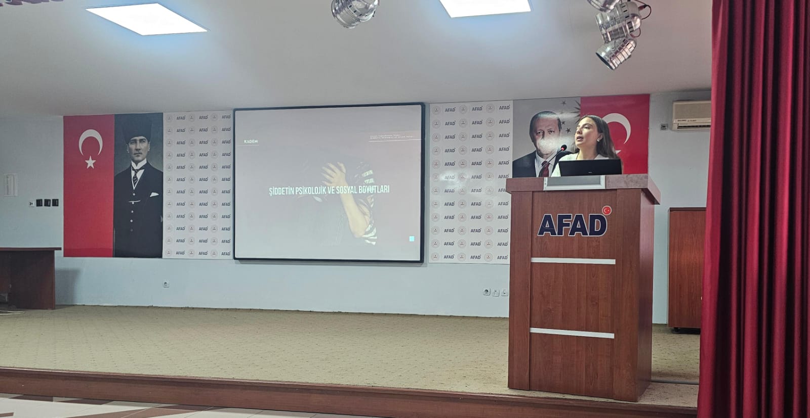 KADEM'den AFAD'da Eğitim