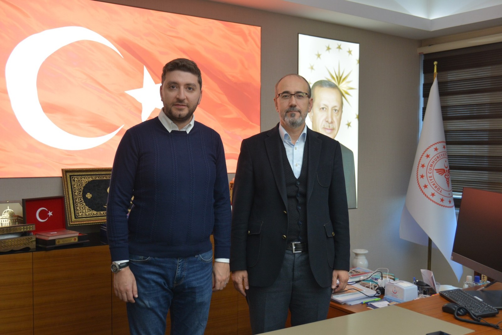 Yıldız'dan Dr. Öztürk'e Ziyaret