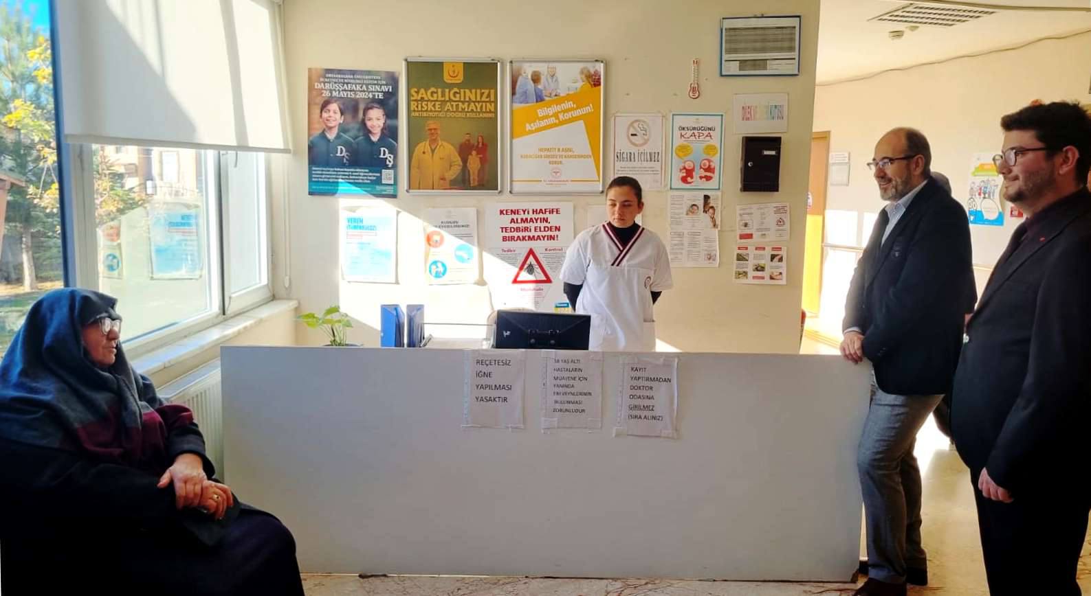 Dr. Öztürk, Bolvadin'de Vatandaşları Dinledi