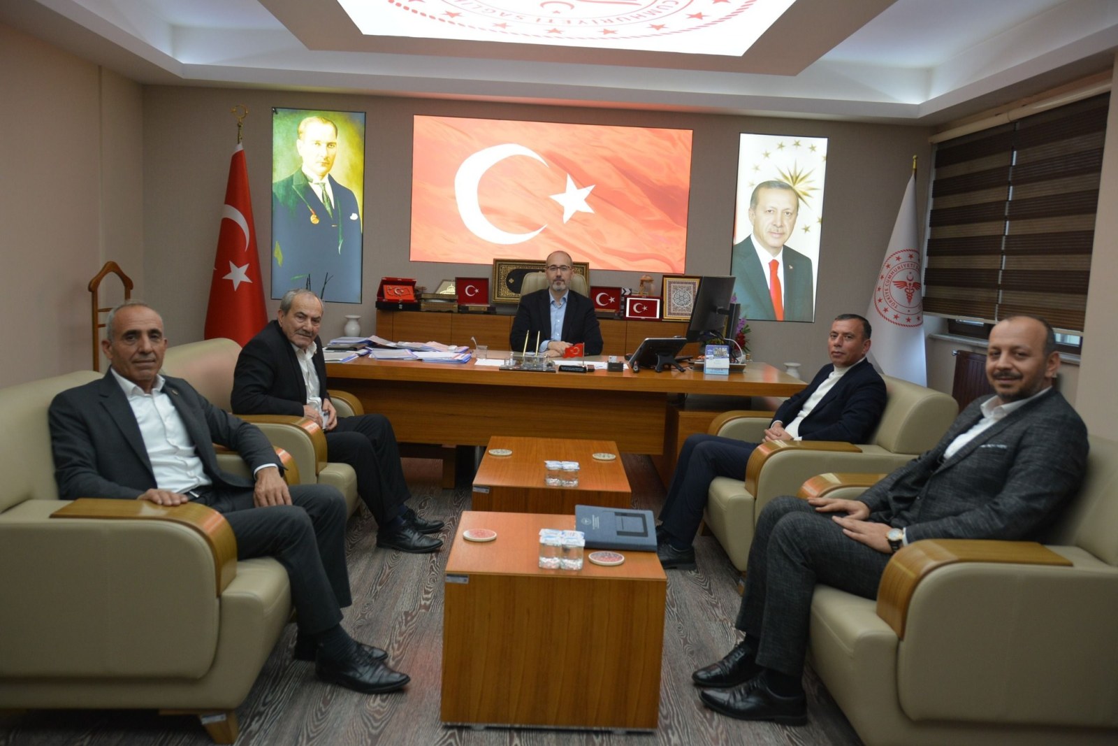 Başkanlardan Öztürk'e ziyaret