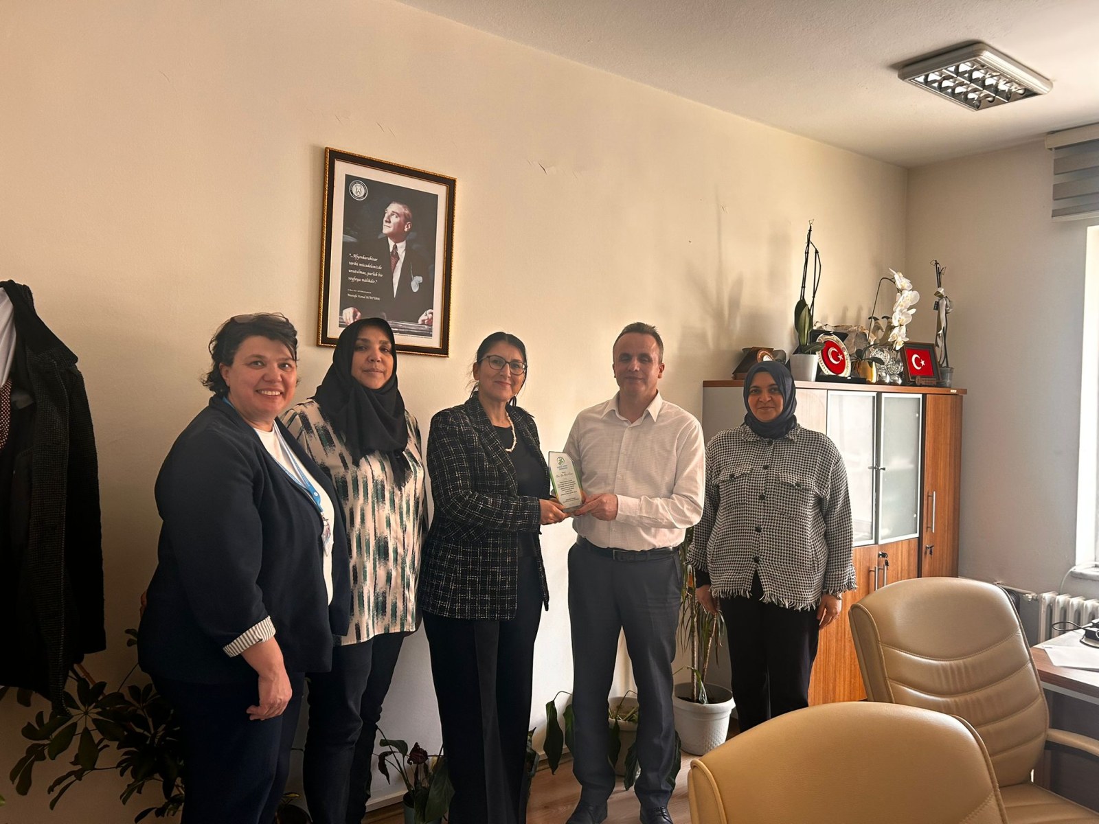 Kavas'dan Teşekkür Ziyareti