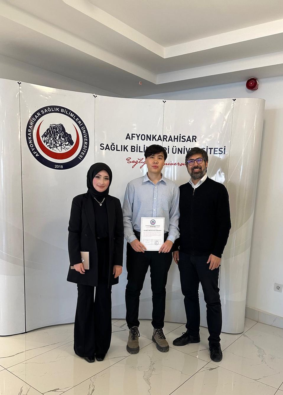 Astana Medical University Öğrencisi Janabay AFSÜ’de Eğitimini Başarıyla Tamamladı