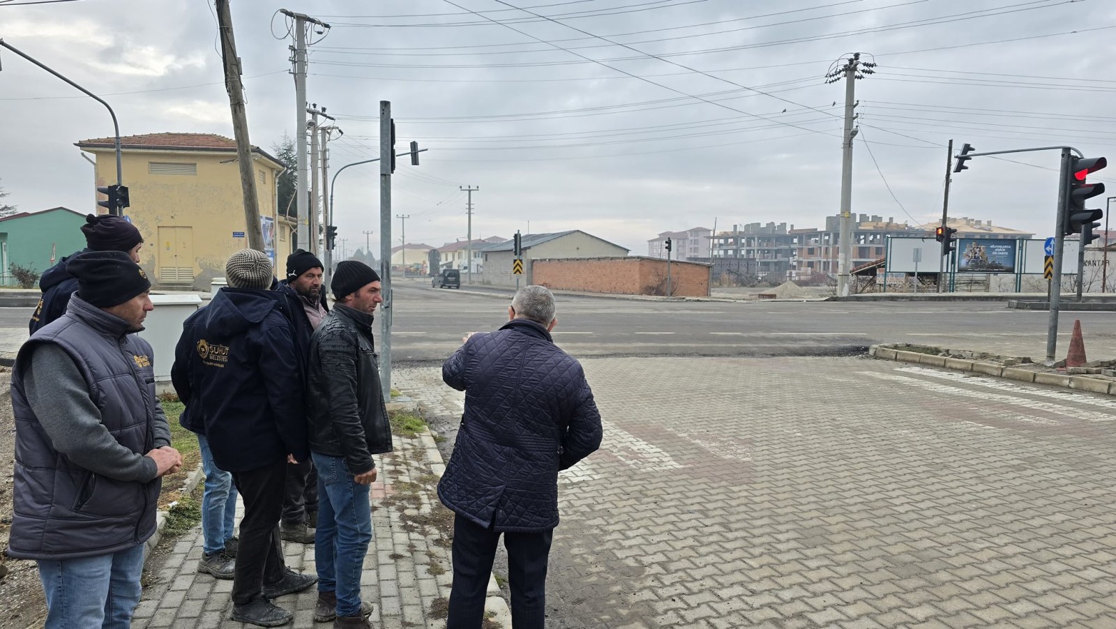 Başkan Özaşkın Yol Çalışmalarını İnceledi