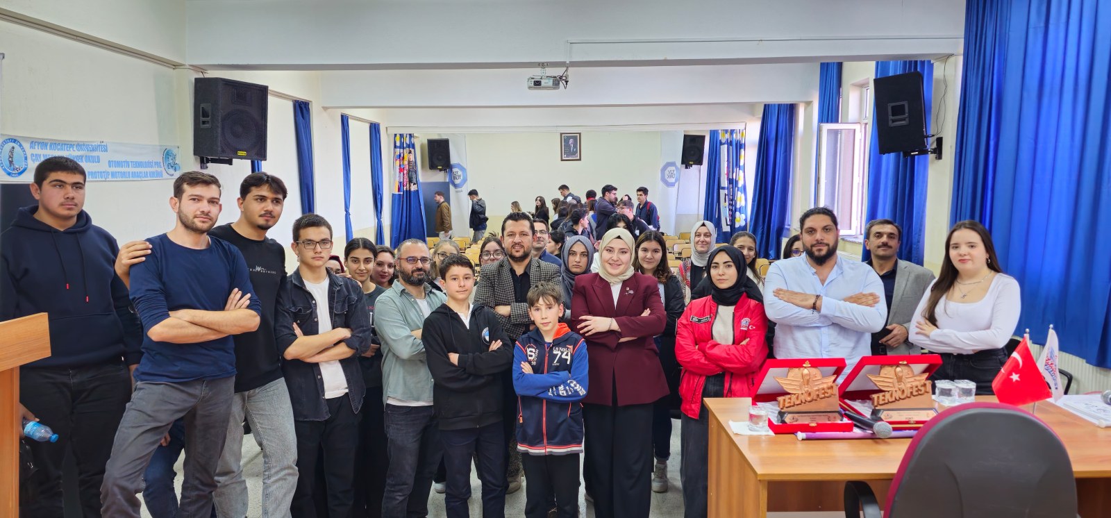 TEKNOFEST 2026 Öğrenci Buluşmaları Kapsamında Bilgilendirme Konferansları Düzenlendi